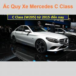 Bình ắc quy xe ô tô Mercedes C Class (2015 đến nay)
