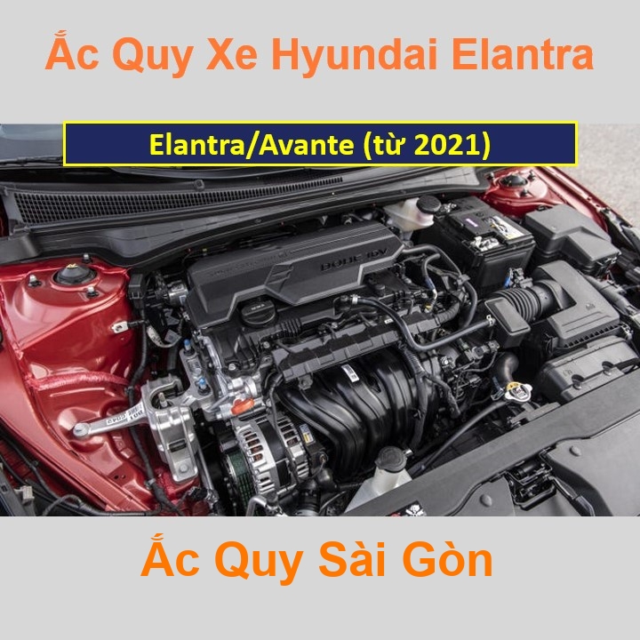 Bình ắc quy cho xe Hyundai Elantra (từ 2011) có công suất tầm 60Ah, 62Ah (cọc chìm) với các mã bình ắc quy như Din60, Din62 Bình acquy oto Hyundai Elantra (từ 2011) có kích thước khoảng Dài 24cm * Rộng 17,5cm * Cao 19cm Ắc Quy Sài Gòn