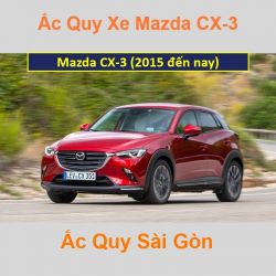 Bình ắc quy xe ô tô Mazda CX-3 (2015 đến nay)