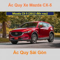 Bình ắc quy xe ô tô Mazda CX-5 (2012 đến nay)