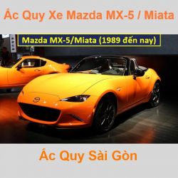 Bình ắc quy xe ô tô Mazda MX-5 / Miata (1989 đến nay)