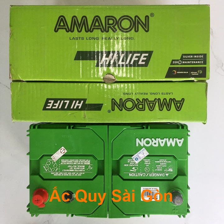 Ắc quy Amaron 12V 80Ah 105D31R là sản phẩm của sự hợp tác giữa tập đoàn Amara Raja và tập đoàn Johnson Controls số 1 thế giới