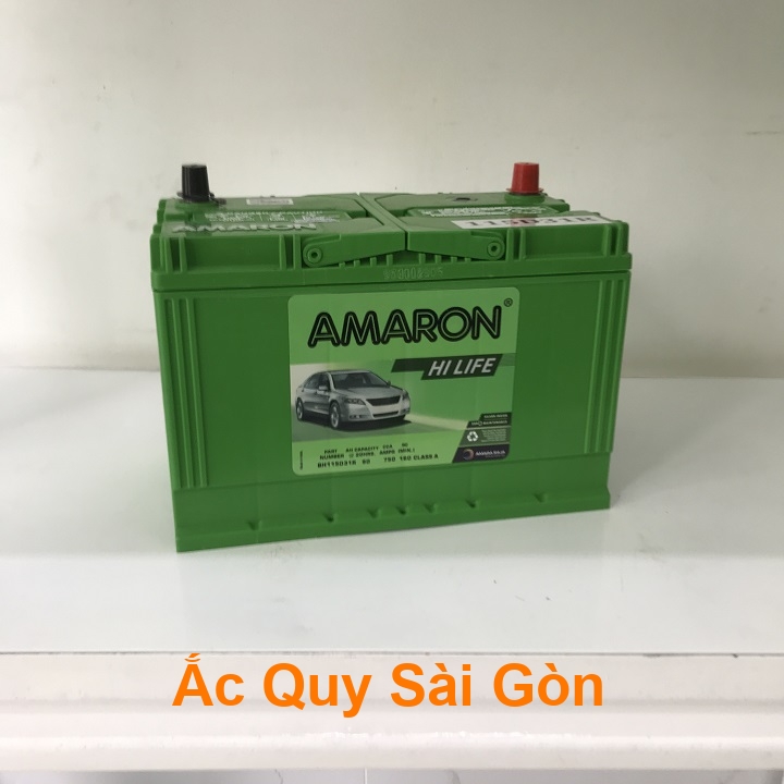 Bình ắc quy xe ô tô Amaron 90Ah 115D31R kín khí (thường gọi là ắc quy khô) được sử dụng hệ thống thông hơi với bằng sáng chế tốt nhất trên thị trường