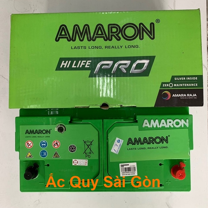 Ắc quy Amaron 12V 100Ah Din100 là sản phẩm của sự hợp tác giữa tập đoàn Amara Raja và tập đoàn Johnson Controls số 1 thế giới