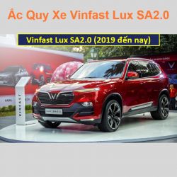 Bình ắc quy xe ô tô Vinfast Lux SA2.0 (2019 đến nay)