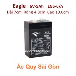 Ắc quy công nghiệp Eagle 6V 5Ah EG5-6/A