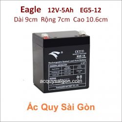 Ắc quy công nghiệp Eagle-12V 5Ah EG5-12