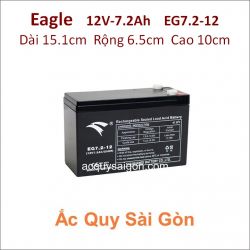 Ắc quy công nghiệp Eagle-12V 7.2Ah EG7.2-12