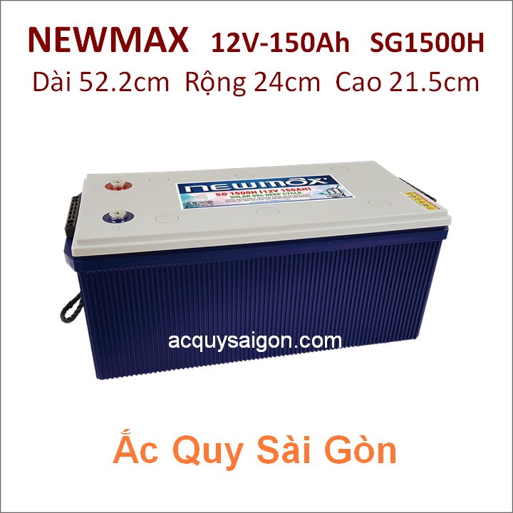 Ắc quy công nghiệp Newmax-12V/150Ah SG1500H