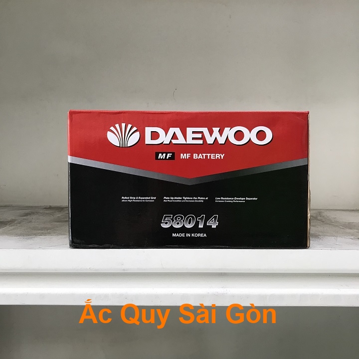 Binh acquy oto Daewoo 80Ah DIN80 kín khí (hay thường gọi là ắc quy khô) mang đến sự tiện lợi tối cao với tính năng chống tràn phi thường.