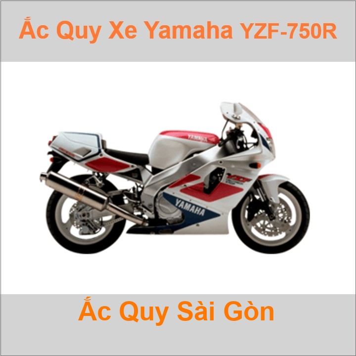 Ắc quy xe mô tô Yamaha YZF 750R