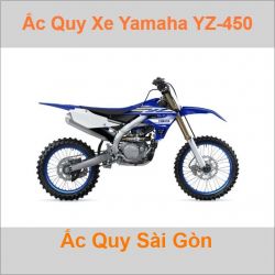 Ắc quy xe mô tô Yamaha YZ 450F