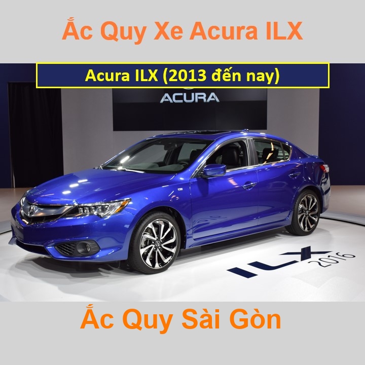Bình ắc quy cho xe Acura ILX có công suất tầm 45Ah với các mã bình ắc quy phổ biến như 46B24LS, 55B24LS 