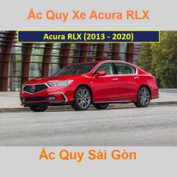 Bình ắc quy xe ô tô Acura Sedan RLX (2013 - 2020)