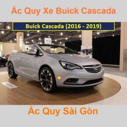 Bình ắc quy xe ô tô Buick Cascada (2013 - 2019)
