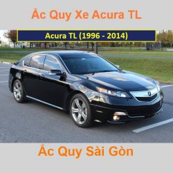 Bình ắc quy xe ô tô Acura Sedan TL (1996 - 2014)