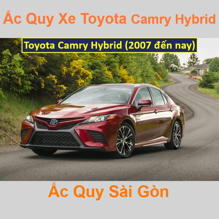 Bình ắc quy xe ô tô Toyota Camry Hybrid (2007 đến nay)