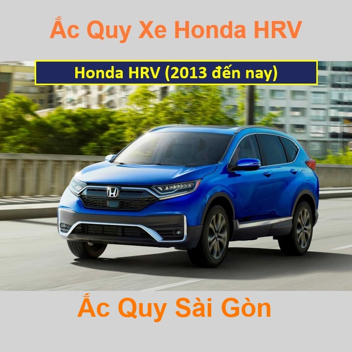 Bình ắc quy xe ô tô Honda HRV (từ 2013)