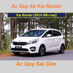 Bình ắc quy xe ô tô Kia Rondo (2014 đến nay)