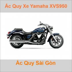 Ắc quy xe mô tô Yamaha XVS 950