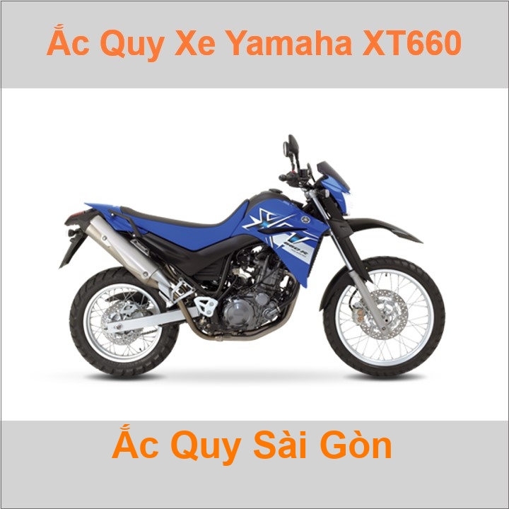 Nhà Phân Phối Ắc Quy Sài Gòn | Chuyên cung cấp sỉ và lẻ các loại bình ắc quy xe mô tô, xe phân khối lớn Yamaha XT-660 659cc chất lượng cao, gia rẻ