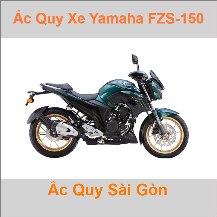Nhà Phân Phối Ắc Quy Sài Gòn | Chuyên cung cấp sỉ và lẻ các loại bình ắc quy xe mô tô, xe phân khối lớn Yamaha FZ-150 / FZS-150 chất lượng cao, giao h