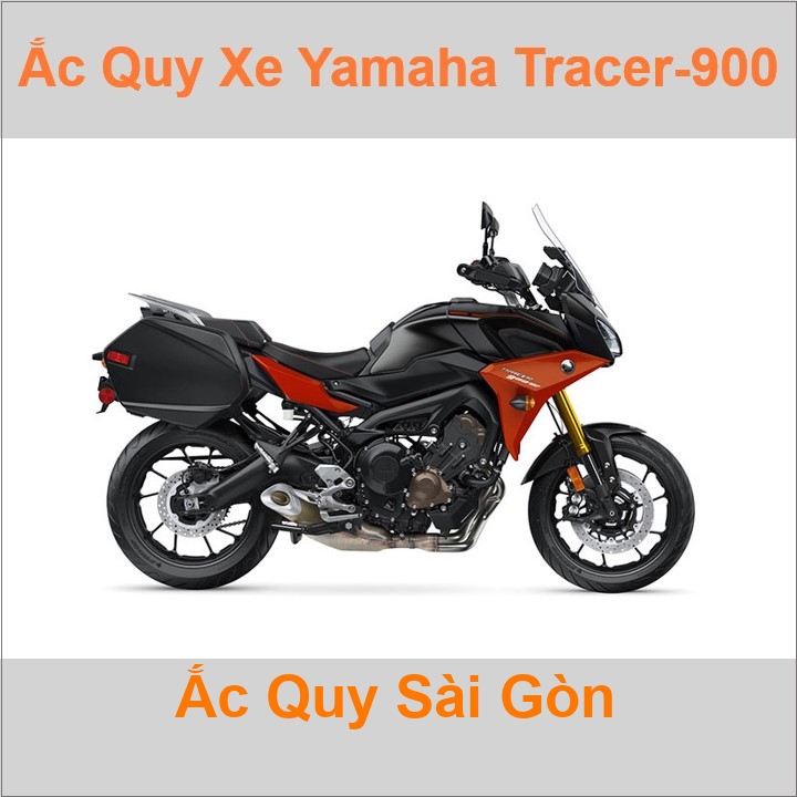 Bình ắc quy cho xe moto Yamaha Tracer 900 847cc có công suất tầm 8.6Ah (10h) với các mã bình ắc quy phổ biến như TTZ10S