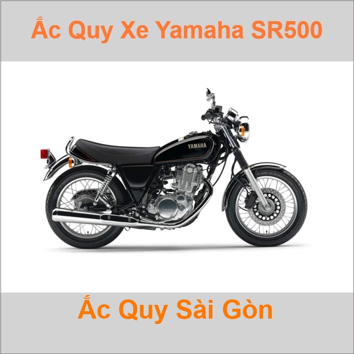 Ắc quy xe mô tô Yamaha SR 500