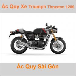 Ắc quy xe mô tô Triumph Thruxton-1200