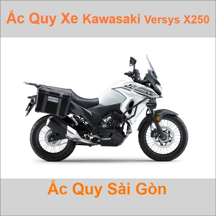 Ắc quy xe mô tô Kawasaki Versys X250 ('17 - nay)
