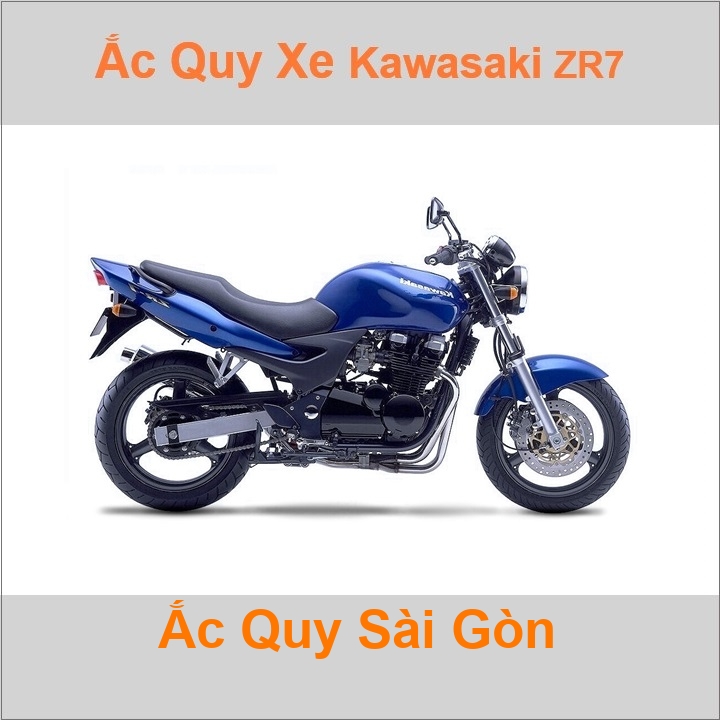 Ắc quy xe mô tô Kawasaki ZR-7 / ZR-7S ('99 - '05)