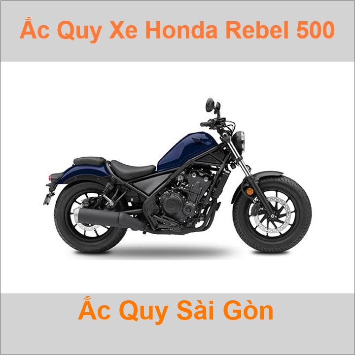 Ắc quy xe mô tô Honda Rebel 300 / Rebel 500 CMX (2017 đến nay)