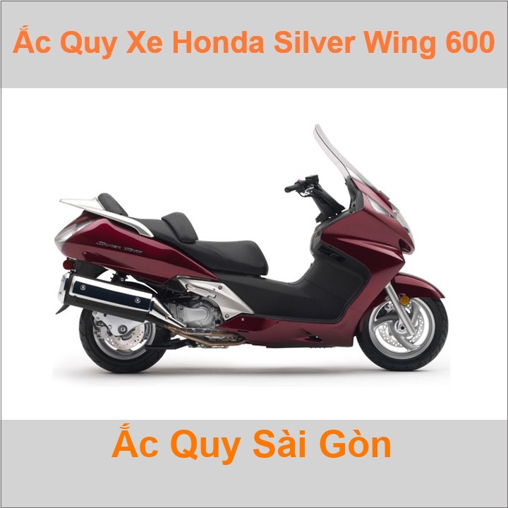 Ắc quy xe mô tô Honda Silver Wing scooter (2001 - 2018)