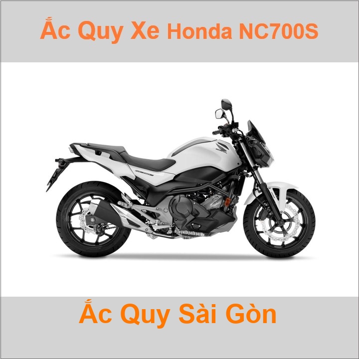 Ắc quy xe mô tô Honda NC 700 / NC 750 series / NC700D Integra / CTX700 / NM4 Vultus (2012 đến nay)
