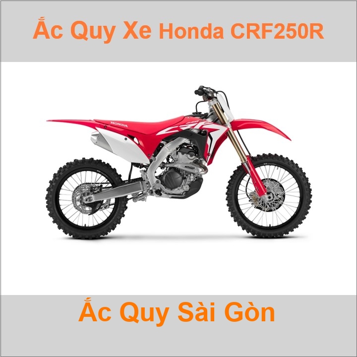 Ắc quy xe mô tô Honda CRF 250R / CRF 250X / CRF 250RX (2004 đến nay)