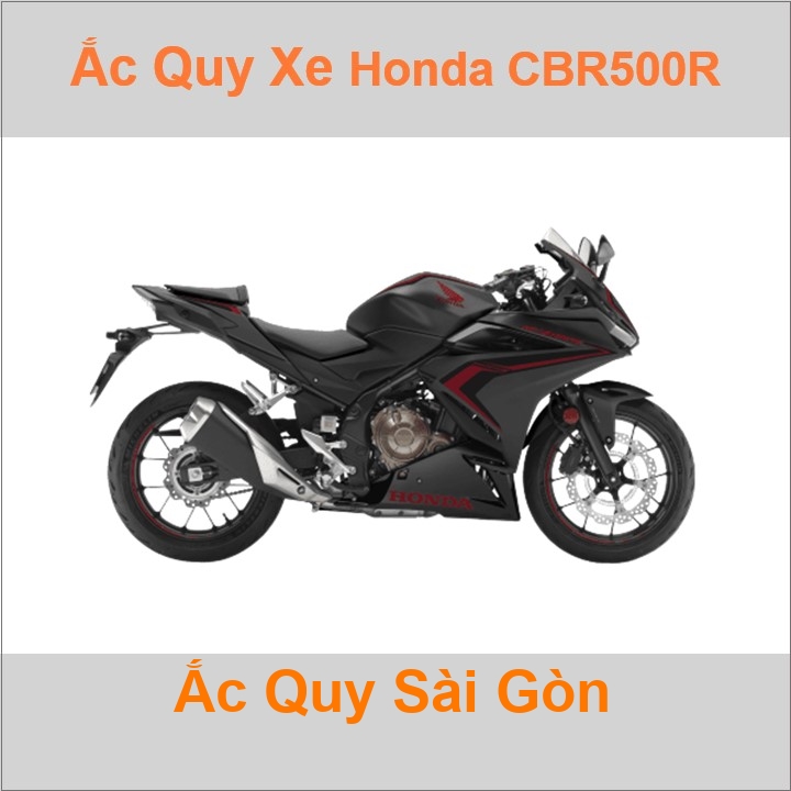 Ắc quy xe mô tô Honda CBR 400R / CBR 500R (2013 đến nay)