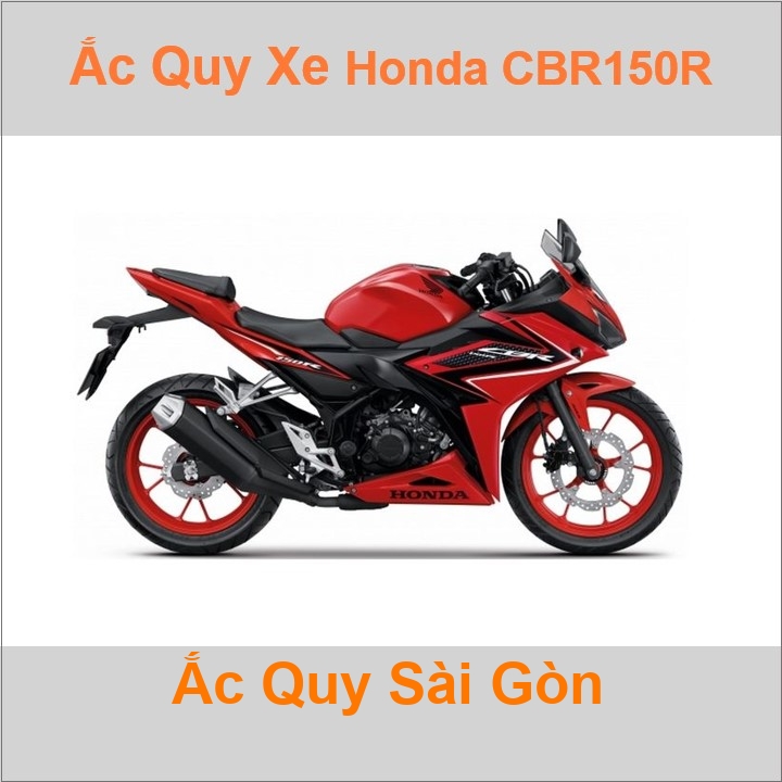 Ắc quy xe mô tô Honda CBR 125R / Sonic 125 (2004 - 2016) / CBR 150R (2002 đến nay)