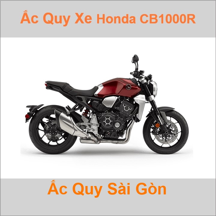 Ắc quy xe mô tô Honda CB-1000R (2008 đến nay)