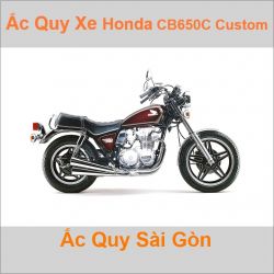 Ắc quy xe mô tô Honda CB 650 / CB 650C Custom (1979 - 1985)