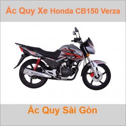 Ắc quy xe mô tô Honda CB 150 Verza / CB 150F / Phantom RR150 (2010 đến nay)