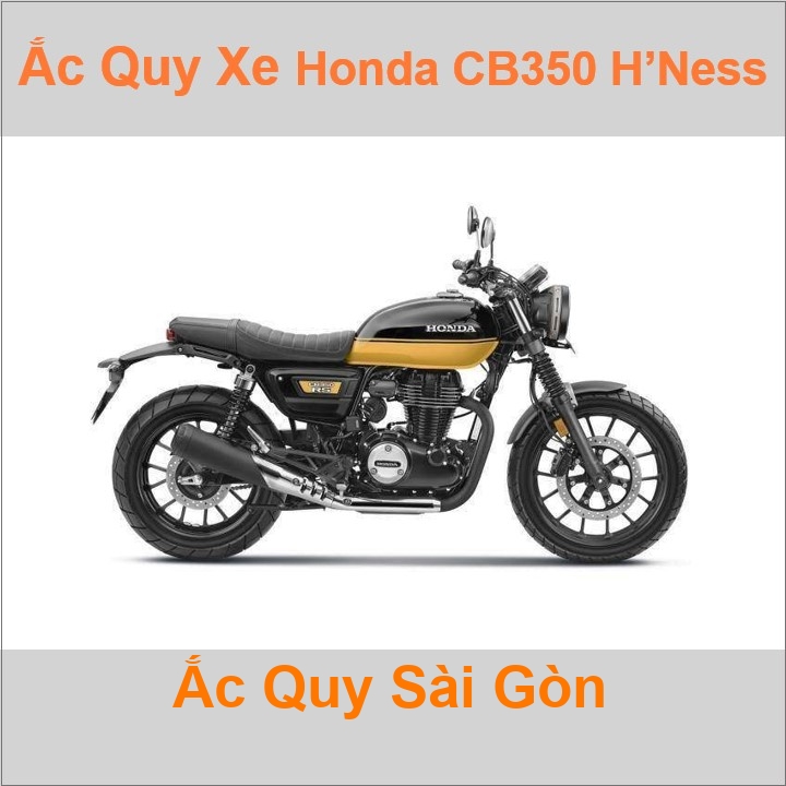 Ắc quy xe mô tô Honda CB 350 H'Ness - 1 máy (2020 đến nay)