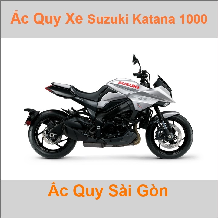 Ắc quy xe mô tô Suzuki Katana 1000 (2019 đến nay)