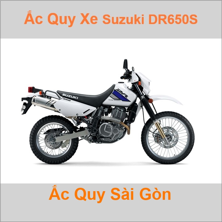 Ắc quy xe mô tô Suzuki DR 650S (1996 đến nay)