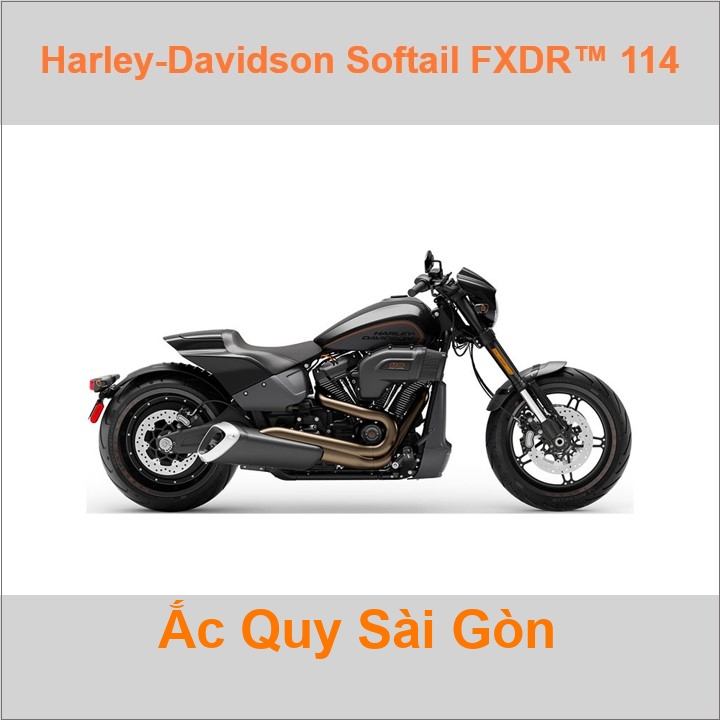 Ắc quy xe mô tô Harley Davidson Softail Dragster FXDR 114 FXDRS (2019 - 2020)