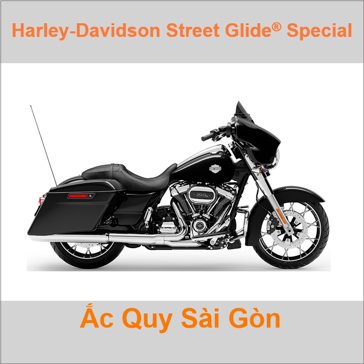 Ắc quy xe mô tô Harley Davidson Street Glide Special FLHXS (2014 đến nay)