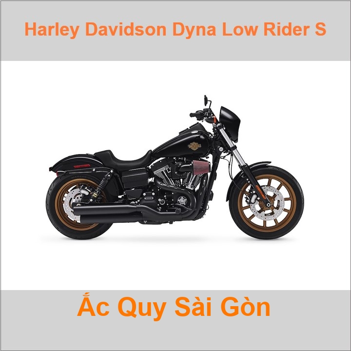 Bình acquy moto cho xe pkl Harley-Davidson Dyna Low Rider-S FXDLS có công suất 18Ah, 20Ah (10h) với các mã bình ắc quy như YTX20L-BS, YT20L-4 Bình ắc quy xe mô tô phân khối lớn Harley Davidson Low Rider S có kích thước Dài 17.5cm * Rộng 8.7cm * Cao 15.5cm battery chất lượng tốt nhất giá rẻ