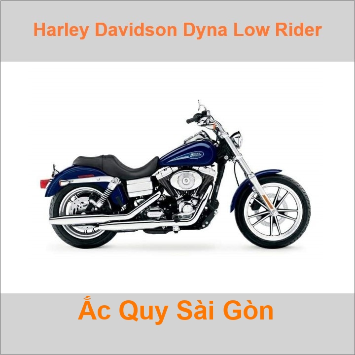 Bình acquy moto cho xe pkl Harley-Davidson Dyna Low Rider FXDL có công suất 18Ah, 20Ah (10h) với các mã bình ắc quy như YTX20L-BS, YT20L-4 Bình ắc quy xe mô tô phân khối lớn Harley Davidson có kích thước Dài 17.5cm * Rộng 8.7cm * Cao 15.5cm battery chất lượng tốt nhất giá rẻ