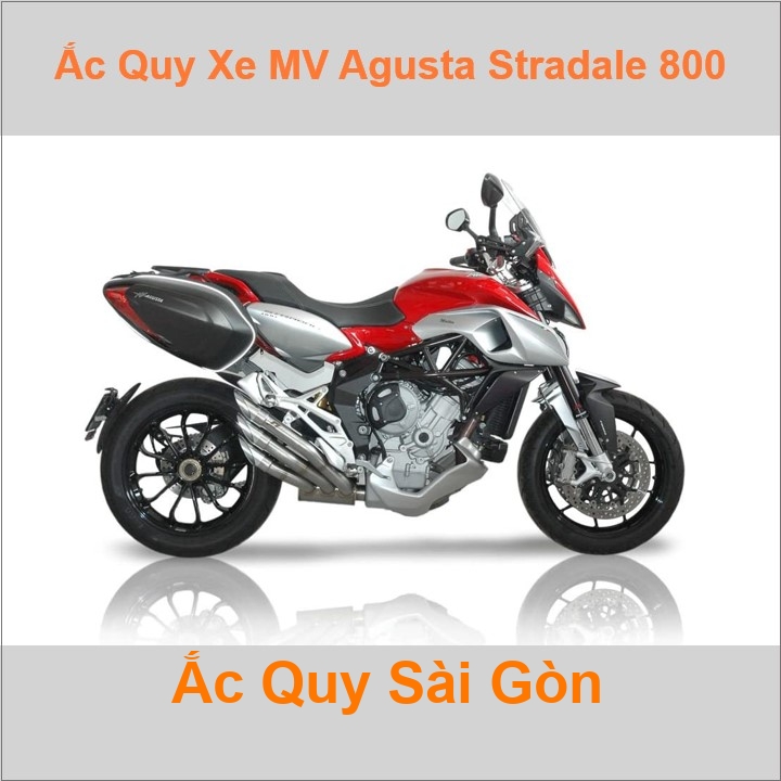 Ắc quy xe mô tô MV Agusta Stradale 800 (2014 đến nay)