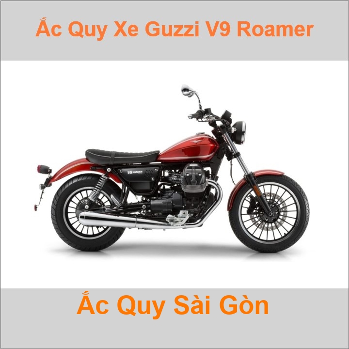 Ắc quy xe mô tô Guzzi V9 Roamer 850 (2015 đến nay)