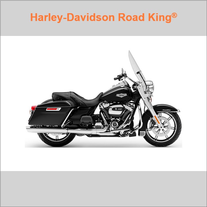 Bình acquy moto cho xe pkl Harley-Davidson Road King FLHR có công suất 30Ah, 32Ah (10h) mã YB30L-BS, YB32L-BS Bình ắc quy xe mô tô phân khối lớn Harle